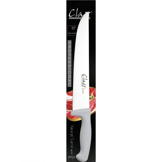 Faca Para Carne Lâmina Inox 25,5cm Professional 10" Class Home